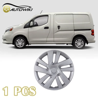 Tapacubos de 15" de 1 pieza para NISSAN NV200 2013-2021 cubierta de rueda de repuesto Foto 1 de 4