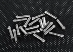 RC4WD Z-S0691 Mini Scale Hex Bolzen (M3x12mm) (Silber ) - Bild 1 von 1