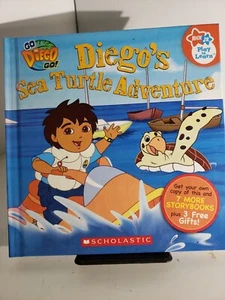 Diego's Sea Turtle Adventure by Christine Ricci Hardcover - Picture 1 of 6