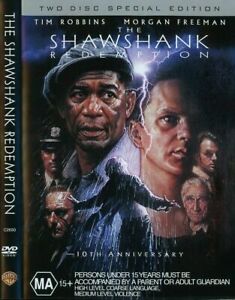 THE SHAWSHANK REDEMPTION DVD 2 DISC SPECIAL EDITION REGION 4 NEW AND SEALED