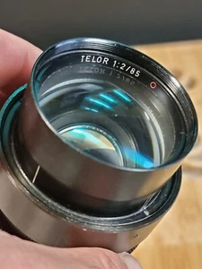 RARE Soviet  lens TELOR 1 : 2 / 85 Red O - Picture 1 of 12