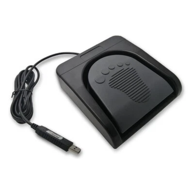 USB Single Foot Pedal Switch Control Wired Customiz Mouse Keyboard Game Computer - image 1 of 4