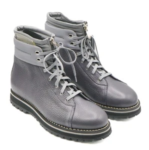 NUEVO CON ETIQUETAS STEFANO RICCI Cuero Botas ESQUÍ ÁGUILA Zapatos LOGO EU 42 UK 8 US 9 (SR1915) - Imagen 1 de 4