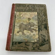 Little Black Sambo and The Baby Elephant 1925 Wee Books HC Altemus Ver Beck