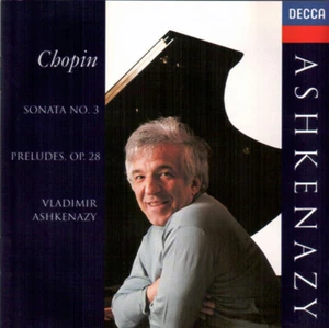 Chopin: Sonata 3 & Preludes Op 28 - Vladimir Ashkenazy (CD, 1993 London BMG) NEW - Imagen 1 de 2