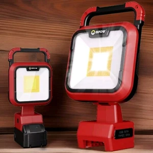 Work Light for Milwaukee M18: 9500LM, Cordless, M18, USB & Type C Charging Ports - Picture 1 of 7