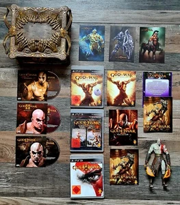 God Of War Trilogy Limited Ultimate Collectors Edition + Neca Kratos Figur PS3 - Bild 1 von 18