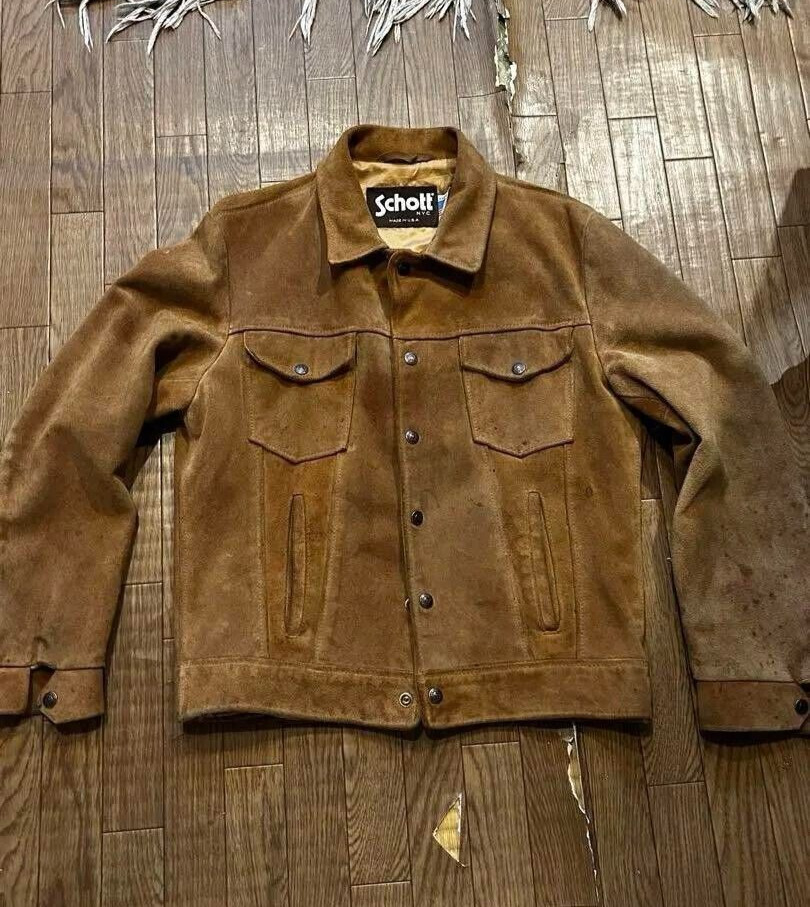 SCHOTT Coats, Jackets & Vests for Suede Outer Shell Men for SCHOTT Coats, Jackets & Vests for Suede Outer Shell Men for