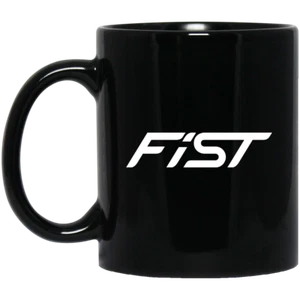 Taza negra FiST Fiesta 11 oz - Imagen 1 de 2