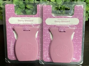 Scentsy 2 Packs of Car Bar Berry Blessed Car Air Freshener NEW - Picture 1 of 1
