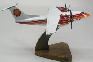 De Havilland DHC-7 Golden West Airplane Wood Model SML Free Shipping - Picture 1 of 1