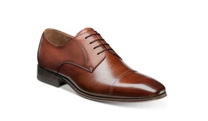 Florsheim Men's Calipa Cap-Toe Oxfords Shoes Scotch Size 7 - Picture 1 of 10