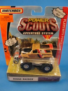 Matchbox Match Box NEW Power Scouts RIDGE RAIDER 4X4 car stomper - Picture 1 of 1