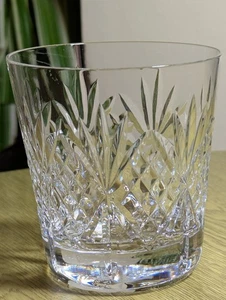 Royal Doulton crystal large whisky tumblers 3 5/8" superb older signed 1sts - Picture 1 of 9