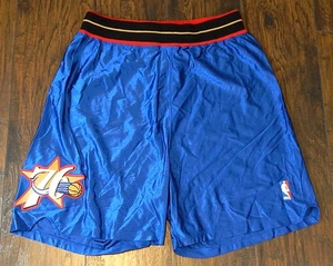 Philadelphia 76'ers Champion Team Issued Basketball Shorts Blue NOS Size 38 - Picture 1 of 3