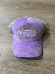 Von Dutch Trucker Hat Purple Crush Velvet With Upside Down Logo Snapback - Picture 1 of 3