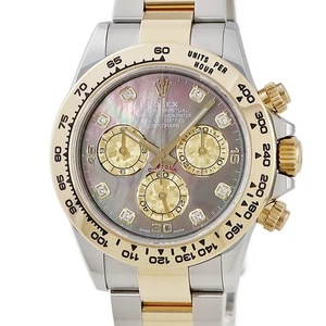 rolex Cosmograph Daytona K18YG×SS Genuine 8P Diamond 116503NG TO203213 - Picture 1 of 7