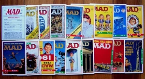 Carte collezionabili rivista MAD Lime Rock 1992 - Lotto di 57 - TUTTE DIVERSE - Foto 1 di 3