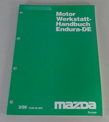 Manuale Di Officina Mazda Motor Endura - DE Aggiornato 03/1996 - Immagine 1 di 2