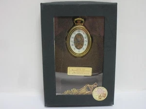 Pocket Mechanical Watch -Ovale goldfb. Taschenuhr m. pass. Kette (HA) OVP GS9911 - Picture 1 of 1