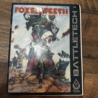 Battletech 1606: The Fox's Teeth: Exploits of McKinnon's Raiders Module Book - Image 1 of 3