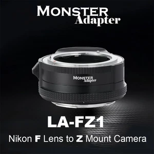 MonsterAdapter LA-FZ1 Auto Focus Lens Adapter for Nikon F Lens to Nikon Z Mount - Picture 1 of 10