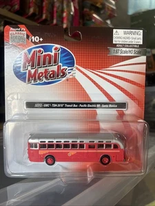 CMW Mini Metals 32312 1:87 HO GMC TDH-3610 Bus Pacific Electric Santa Monica NIB - Picture 1 of 4