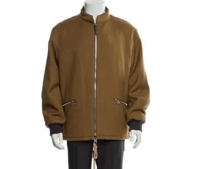 Chaqueta de bombardero Theory Project para hombre talla XL de Lucas Ossendrijver Bond lana lujo Foto 1 de 4