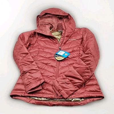 Columbia Joy Peak Hooded Omni-Heat Gold Jacket US WOMENS SIZE MEDIUM (#N3-C3) - Image 1 of 4