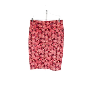 Lularoe Pink Floral A-Line Skirt XL - Picture 1 of 4