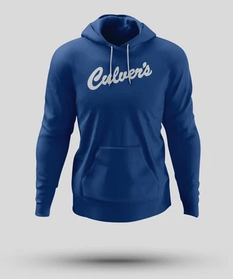 Sudadera con Capucha Culver's Fast Food Restaurant Logo Divertida Talla S-3XL Hecha en EE. UU. Foto 1 de 2