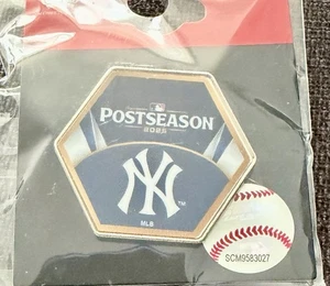 NY YANKEES PIN 2025 POSTSEASON MLB BASEBALL PLAYOFFS - Picture 1 of 2