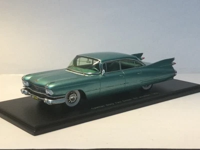 –Spark 1:43 Cadillac Sixty Two Sedan Six windows Green 1959 Art. Nr: S2913– - Immagine 1 di 4