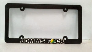 Thin Style JDM AS FCK jdm wakaba leaf License Plate Frame - Bild 1 von 1