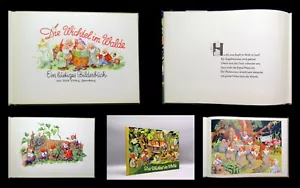 Wittig Karl Die Wichtel im Walde Ein lustiges Bilderbuch Original 1958 - Bild 1 von 6