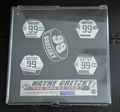 Wayne Gretzky - Cubierta superior - Autenticado - El gran juego de un pin - Edición limitada #236/9999 Foto 1 de 4