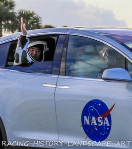 2020 NOV 15TH 8x10 PHOTO SPACEX NASA CREW-1 LC39A Falcon 9 ASTRO DRAGON LAUNCH - Bild 1 von 1