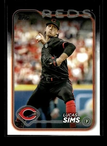 2024 Topps Series 2 #355 Lucas Sims (NM+)(BAS) - Picture 1 of 2