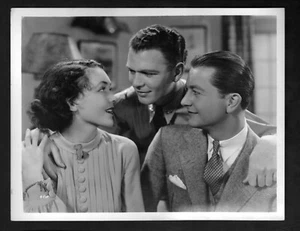 Pressefoto 1935, Maureen O'Sullivan, Russell Hardie & Robert Young - Bild 1 von 2