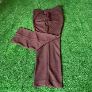 Jones New York Comfort Waist Pull-Up Pockets Brown Pique Stretch Pants Size XL - Picture 1 of 15