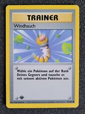 Pokemon Karte Windhauch - 1. Edition Near Mint - 93/102 Base Set