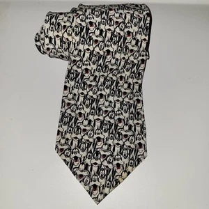 Corbata de cuello de seda Goofy de Balancine The Tie Works EE. UU. De colección - Imagen 1 de 4