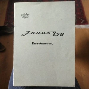 9.9 Zündapp Jauns 250 Kurz Anweisung original Betriebsanleitung Kleinwagen 2T - Picture 1 of 8