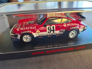 PORSCHE - 934 #94  Le Mans 1980 Spark 1/43 S5094 - Foto 1 di 3