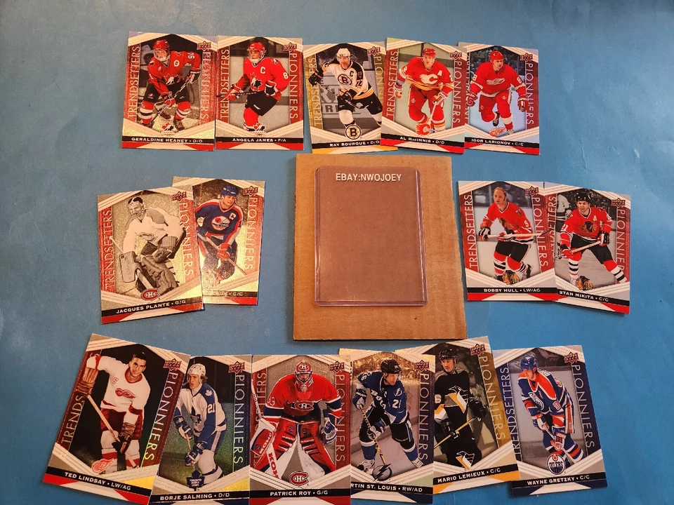 2022-23 TIM HORTONS LEGENDS TRENDSETTERS SET (15) GRETZKY LEMIEUX ++ CANADA ONLY - Image 1 of 1