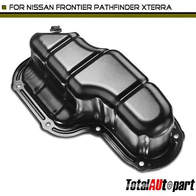 Lower Engine Oil Pan for Nissan Frontier 05-19 Pathfinder 05-12 Xterra 2005-2015 - Image 1 of 4