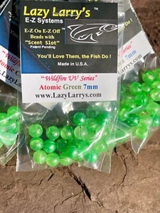 Lazy Larry's E-Z Systems 7 mm UV Atomic Green, , Easy Change Perlen - Bild 1 von 3