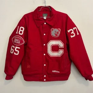 Vintage Stall & Dean Cornell University Varsity Jacke Rot XL Herren - Bild 1 von 12