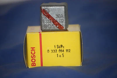 Bosch 0332014112 Fuel Injection RELAY for LAND ROVER, BMW, JAGUAR - Image 1 of 3