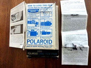 Rare - land filmpack - photo Polaroid 3000 - type = 170 - 1986 - Foto 1 di 2